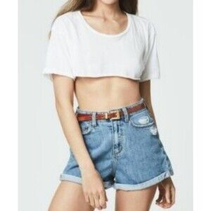 Carmar‎ Distressed Jean Shorts